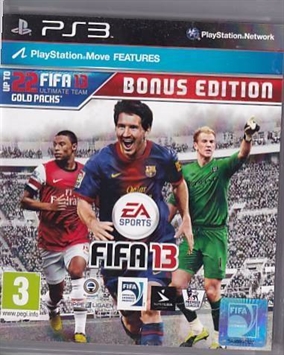 FIFA 13 - Bonus Edition - PS3 (B Grade) (Used) (eng)